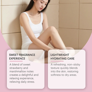 Huile Essentielle Parfumée Fraise Guimauve Soin Quotidien de la Peau Nourrissante Hydratante Huile Corporelle Vanille - Product Image 3