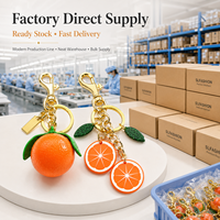 Realistische simulatie oranje fruit tas hanger mandarijn portemonnee charme sleutelhanger handtas accessoire hangende decoratie voor vrouwen cadeau