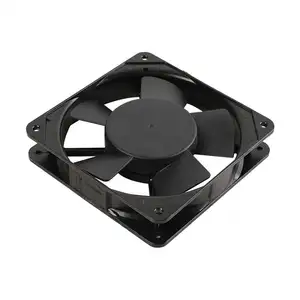 La mejor calidad 120mm AC fan 220V 12025 Marco de aluminio rodamiento de bolas AC ventilador axial