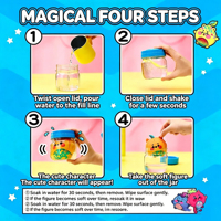 Elonna Magic Jelly Kins Magic Shaker, jouet sensoriel anti-stress, liquide transparent, jouet de décompression, 14+, unisexe