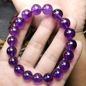 สร้อยข้อมือคริสตัลควอตซ์แฟนทอมอะเมทิสต์ซุปเปอร์เซเว่นธรรมชาติคุณภาพสูงสวยงาม เหมาะสำหรับเป็นของขวัญ - Product Image 5