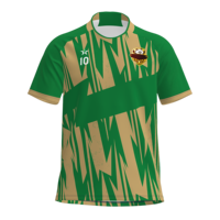 Camiseta de Fútbol de Alta Calidad Ystar, Diseño de Logotipo Personalizado de Fábrica al por Mayor, Camiseta de Fútbol Vintage con Impresión por Sublimación