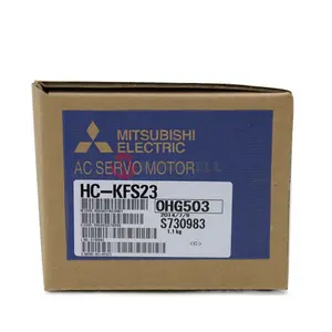 HC KFS23 Mitsubishi 200W 3000RPM AC Servo motorlar HC-KFS23 japonya orijinal paket 100% yeni orijinal endüstriyel vb 118V JP