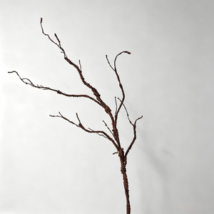 Ramo Artificiale LUYI in Stile Cinese Moderno, Salice Argentato in Seta e Rattan, Decorazione per Matrimoni e Casa, per Interni/Esterni, Fiore Artistico Durevole - Product Image 5