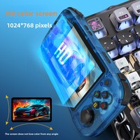 Nouvelle console de jeu portable sans fil R46H transfrontalière, système Linux open-source rétro, appareil de jeu RPG, écran HD 42 pouces