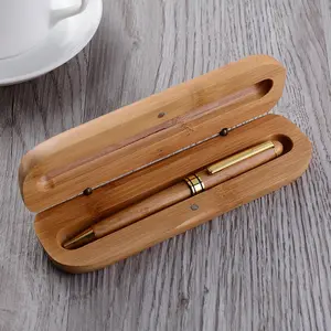 पर्यावरण के अनुकूल लकड़ी के ballpoint कलम पेंसिल सेट प्राकृतिक प्रवेश रंग अखरोट की लकड़ी मेपल बांस के लिए काग प्रशासनिक