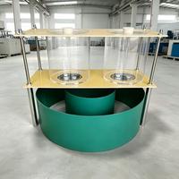 Infiltrómetro de doble anillo para pruebas de suelo: equipo para la permeabilidad del agua en campo y la conductividad hidráulica saturada, con 1 año de garantía.