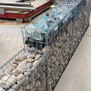 Filet de gabion en treillis soudé pour travaux de génie civil, respectueux de l'environnement, anti-érosion, mur de jardin, cage en <span class=keywords><strong>pierre</strong></span> pour la protection des talus en bord de route - Product Image 6