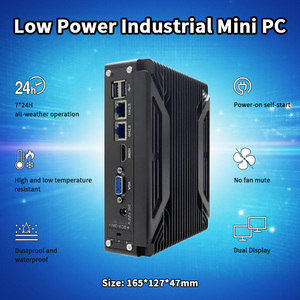 Mini computadora de escritorio portátil J6412 Unidad de procesamiento central Memoria de 8GB Disco duro de estado sólido de 258GB Sistema Linux - Product Image 4