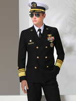 Uniforme de garde d'hiver personnalisé, uniforme de pilote d'aéroport pour hommes, en vente, veste de concierge d'hôtel, uniforme de compagnie aérienne