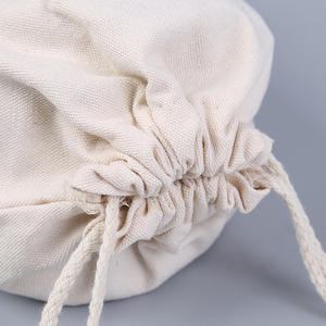 Customizable Size and logo Recycled Cotton Gift Bag with <b>Drawstring</b> Bag, Cotton Linen <b>Drawstring</b> Storage Pocket - Product Image 5