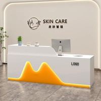 Meilleure Vente : Ensemble de Comptoirs de Réception Blancs Modernes pour Bureau, Salon de Beauté et Espaces Professionnels