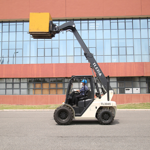 Fornecedor chinês alta qualidade telescópica empilhadeira diesel empilhadeira 4WD mini Handler Empilhadeira - Product Image 1