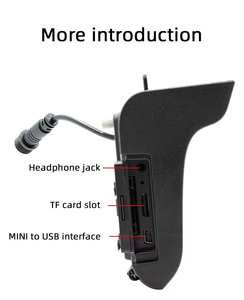 오토바이 휴대용 안드로이드 자동 무선 Carplay Mirrollink 2 BT 연결 방수 5 인치 GPS 네비게이션 MP5 플레이어 - Product Image 5