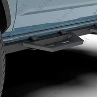 Accessoires 4x4 Rails de marchepied latéral tout-terrain Barres Nerf en acier noir pour Ford Bronco 2018 +