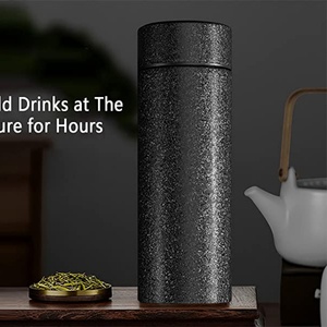 Smart LED Temperature Display Stainless Steel Vacuum <b>Coffee</b> Mug Insulated Travel Cup Gift - Product Image 2