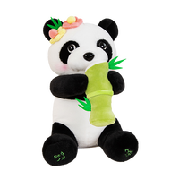 Nouvelle poupée Panda en plastique souple, mignonne, électronique, enregistrante, en gros, personnalisable, chantante, dansante, éducative