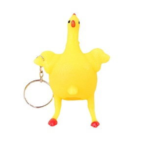 Juguete Antiestrés de Gallinas Ponedoras Divertidas, Llavero de Gallinas Ponedoras, Juguete de Espuma de Recuperación Lenta, Suave y Blandito para Aliviar el Estrés - Product Image 5