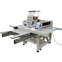 Nouvelle machine à broder plate Gensen 1600x800mm grande taille, moteur haute vitesse, broderie de cordon, perles et paillettes, haute précision