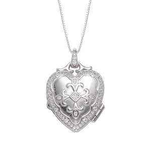 Colgante <span class=keywords><strong>de</strong></span> Plata S925 con Circonita y <span class=keywords><strong>Caja</strong></span> para Foto <span class=keywords><strong>de</strong></span> Amor, Collar Conmemorativo Exclusivo para Parejas con Cadena <span class=keywords><strong>de</strong></span> Eslabones Bañada en Oro para Hombre y Mujer - Product Image 1