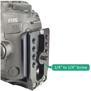 1/4 "Nam đến 1/4" Nam Threaded Tripod Adapter hai mặt tiêu chuẩn gắn 1/4-20 Mini camera sửa chữa Vít hai nam - Product Image 6