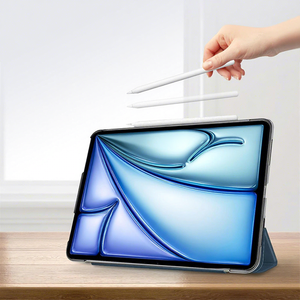 <span class=keywords><strong>ProCase</strong></span> Smart Case pour iPad Air 11 pouces, support fin, coque rigide en PC translucide, housse intelligente compatible avec Touch ID - Product Image 2