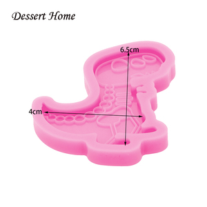 DY1290 Shiny Silicone Dinosaur Mold Resin Craft <strong>Moulds</strong> for DIY Charms Making Flying <strong>Dragon</strong> Keychain, Chocolate Fondant Cake - Product Image 2