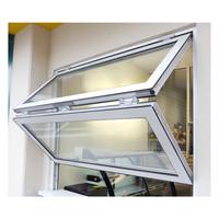 Ventana Plegable Vertical de Aluminio con Rejilla de Seguridad Integrada de Acero Inoxidable para Control de Insectos en Residencias Tropicales