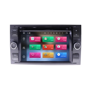 Nouveau Autoradio Android Navigation GPS 2din Autoradio WIFI lecteur multimédia de voiture pour <span class=keywords><strong>FORD</strong></span> <span class=keywords><strong>FOCUS</strong></span> <span class=keywords><strong>C</strong></span>-<span class=keywords><strong>MAX</strong></span> FIESTA FUSION GALA 2005-2007 - Product Image 1
