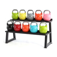 Compétition de musculation commerciale Kettlebell Color Steel Iron pour l'haltérophilie et l'entraînement