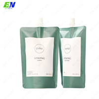 Pochette souple personnalisée avec bec verseur, anti-odeur, écologique, 250 ml, 500 ml, 1 L, 2 L, pour cosmétiques, shampoing, crème, huile, recharge de voyage