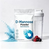 Poudre de D-Mannose Pure 340g – Complément pour la Santé Urinaire Adulte – 1 Cuillère (2g) – OEM ODM