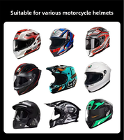 Support universel pour mentonnière de casque pour caméra d'action, compatible avec les casques intégraux, support pour sports de plein air