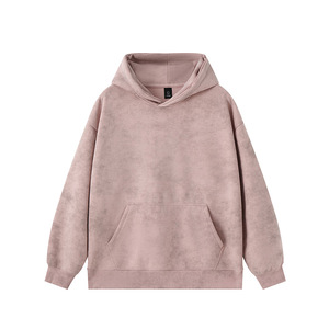 Sudadera Tie-Dye para Hombre, Primavera-Otoño 2025, Estilo Urbano Americano, Holgada, con Capucha, de Felpa, para Adolescentes, 100% - Product Image 2