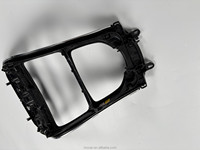 Pièces décoratives intérieures de console centrale en fibre de carbone brillante de haute qualité pour Mercedes Benz GLC300 GLC63S
