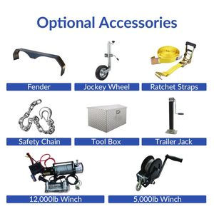 รถเทรลเลอร์ไฮดรอลิกรถเทรลเลอร์รถดัมพ์สำหรับการเกษตร - Product Image 6