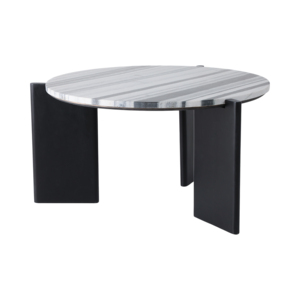 Modern <b>Round</b> Marble Coffee <b>Table</b> Elegant Accent Living Room Furniture Indoor Outdoor <b>Patio</b> - Product Image 2