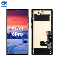 Écran tactile LCD de remplacement de haute qualité TC 3.1 Conka pour Google Pixel 6 PRO, garantie 1 an, 100 % testé, noir