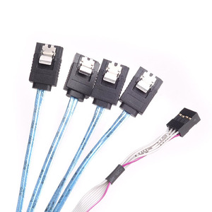 Cavo interno Mini-SAS a SATA da 1 <span class=keywords><strong>m</strong></span>, da SFF-8643 a 4x SATA - Product Image 4