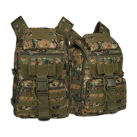 Sac à dos tactique Molle unisexe de grande taille pour 3 jours, randonnée, trekking, motif camouflage, fermeture éclair, grande capacité, polyester, antivol
