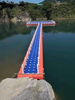 Bloques de Pontón Flotante de HDPE de Fábrica, Plataforma Flotante Modular para Uso Marino