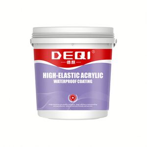 Vente directe OEM ODM – Revêtement acrylique imperméable et isolant thermiquement pour toitures en tuiles d'acier colorées, balcons apparents et sous-sols - Product Image 2