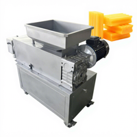 Machine automatique de fabrication de savonnette pour hôtel, petite ligne de production de savon en barre avec estampage et emballage