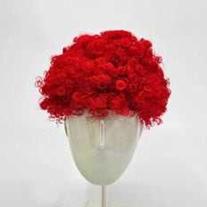 Bombe à quatre coupes Baume pour les cheveux Poppy Bomb Red Pogle Hair Wit Couronnes et couronnes élégantes et diadèmes - Product Image 1