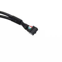 Cable de Extensión USB Personalizado de Tipo A Hembra a Terminal de 2.0 mm para Montaje en Panel con Tornillos