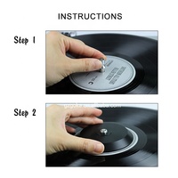 Stabilisateur de disque vinyle à vis en matériau POM, poids stabilisateur pour disque vinyle LP