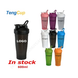 Vaso Mezclador TY al por Mayor de 600 ml, Vaso Mezclador de Plástico Personalizado para Proteínas y Deportes - Product Image 1