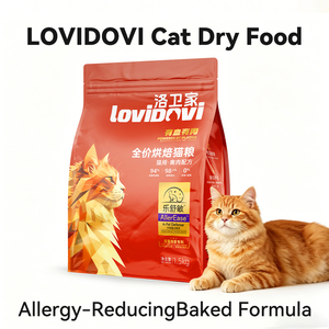 Lovidovi <span class=keywords><strong>Cibo</strong></span> <span class=keywords><strong>per</strong></span> <span class=keywords><strong>Gatti</strong></span> Antiallergenico 1.5kg/Sacchetto, Alimento Secco Nutriente al Forno Gusto Pollo, OEM ODM Pasto Principale <span class=keywords><strong>per</strong></span> <span class=keywords><strong>Gatti</strong></span>, Vendita all'Ingrosso - Product Image 1