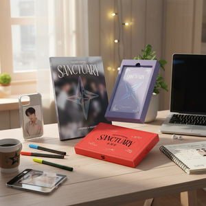 K-Pop Star Chapter SANCTUARY TomorrowxTogether (TXT) Keychain Korean Popular Singer Photo Book Electronic Publication - Product Image 3