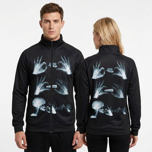 Unisex Heart Pattern Softshell <b>Jacket</b> Hooded <b>Waterproof</b> Heated Windproof Regular Fit Polyester Shell Zipper Closure Winter Wear - Product Image 5